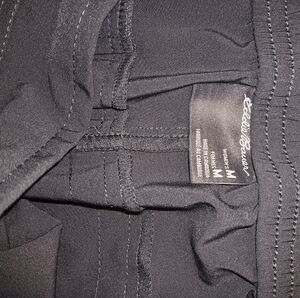 Eddie Bauer Pants women's side pockets, Zipper Back pocket. Size M